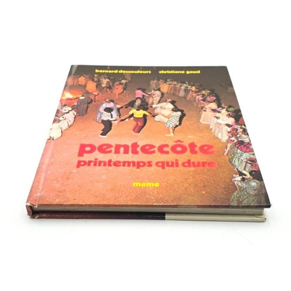 Pentecôte Printemps Qui Dure French Christian Book 1978 Mame Vintage Hardcover
